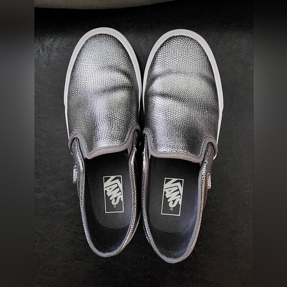 Metallic Vans Women's 7.5